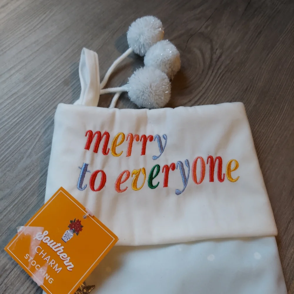 St. Nicholas Square Rainbow Pride Christmas Stocking